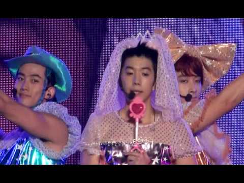 [FANCAM] 100731 2PM 1st Concert 'Magic girl' - Wooyoung Cam 2