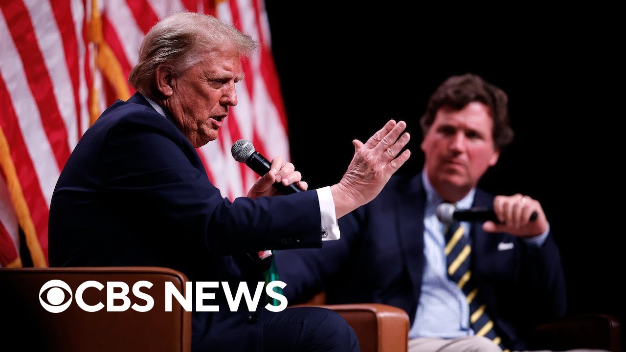Trump calls Cheney "war hawk,"  Biden "garbage" comment transcript concerns, more | CBS News 24/7