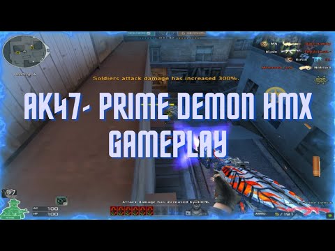 CrossFire West: AK47 Prime Demon HMX Gameplay