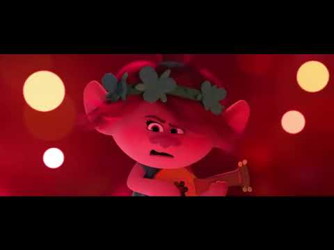Trailer end card over neon confetti, echoing the ensemble finale 'Just Sing'