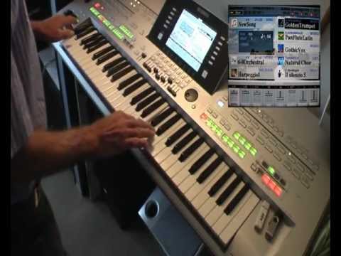 Il silenzio,Yamaha Tyros3, Trompete, Panflöte, Alphorn