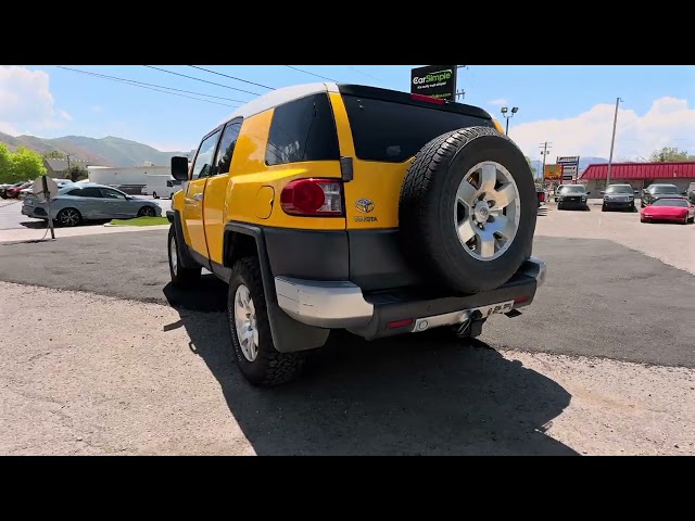 2007 TOYOTA FJ CRUISER SUV V6, 4.0 LITER SPORT UTILITY 2D