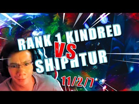 RANK 1 KINDRED FOREST WITHIN DEFEATS SHIPHTUR BY SLOUCHING!? - League of Legends