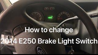 How to  Change Brake Light Switch