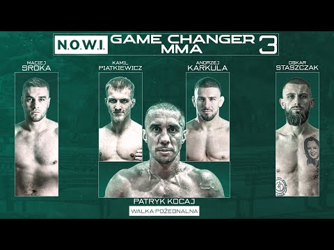 Na  żywo: N.O.W.I. GAME CHANGER MMA (26/07/2025) Rabka Zdrój