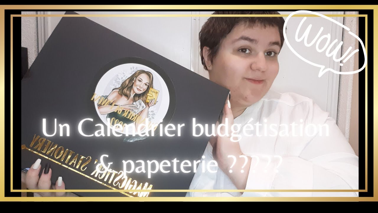 Un Calendrier Budgétisation et papeterie  (juste incroyable)