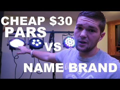 Review & Comparison | $30 Pars | ADJ Par Profile | ADJ Mega Tri Par Plus