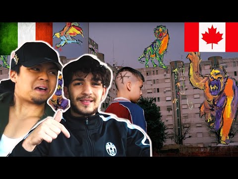 CANADIANS REACT TO ITALIAN RAP - SQUALI (feat. VillaBanks & Touché)