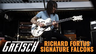Video thumbnail for Gretsch Richard Fortus Signature Falcon | CME Gear Demo | Richard Fortus by Chicago Music Exchange