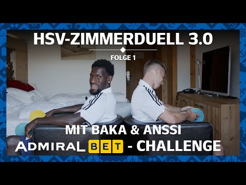HSV-ZIMMERDUELL 3.0 | Folge 1 mit Bakery Jatta und Anssi Suhonen | AdmiralBET-Challenge