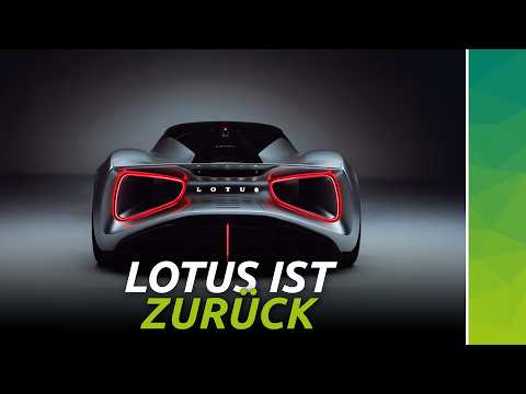 Lotus ist zurück – das Elektro-Hypercar mit Rennsport-DNA