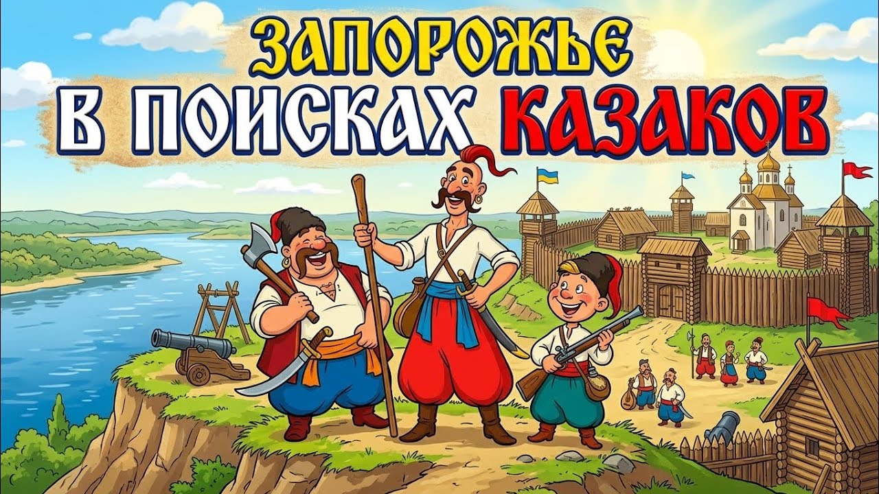 Запорожье В ПОИСКАХ КОЗАКОВ ПО ГОРОДУ!!!! 