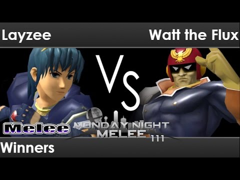 MNM 111 - Layzee (Marth) vs Watt the Flux (C Falcon) Winners - Melee