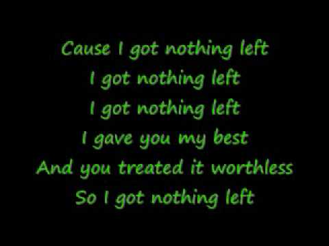 Celine Dion-I Got Nothin' Left With Lyrics