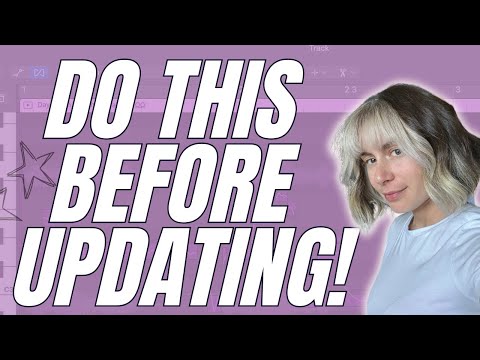 Do this before Updating Logic Pro- How to Save Current Version