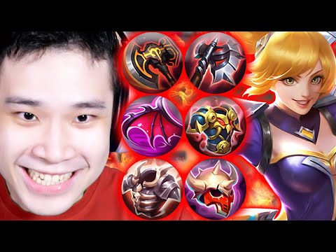 Build Fanny Pakai Semua Item Merah - Mobile Legends