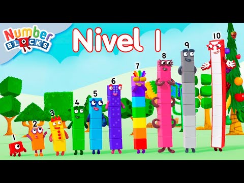 CREANDO NUMBERBLOCKS del 1 al 10 - NIVEL 1 | Aprende a contar | Numberblocks en Español