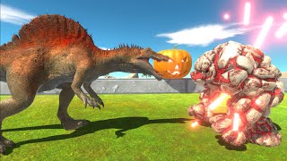 Dinosaurs on the Infernals road - Animal Revolt Battle Simulator