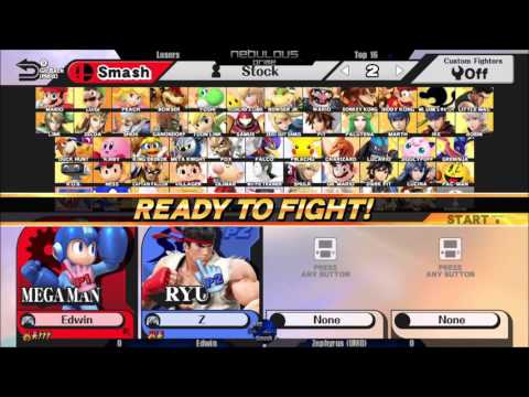 Nebulous Prime #35: Smash 4 Singles - Edwin VS Zephyrus