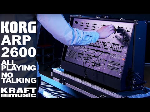 Korg ARP 2600 FS Synthesizer - All Playing, No Talking!