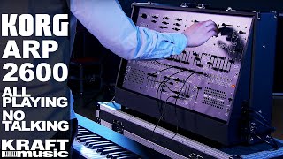 Video thumbnail for Korg ARP 2600 FS Synthesizer - All Playing, No Talking! by Kraft Music