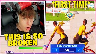 CLIX In DISBELIEF After Trying DOUBLE MOVEMENT For The FIRST TIME &amp; Shows How Broken It Is...