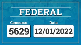 Capa de LOTERIA FEDERAL 5629