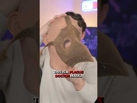 I Bought a “Plague Doctor Mask” 😳 #shorts