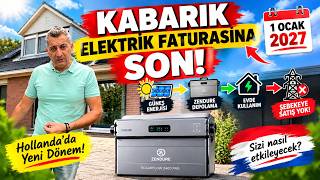 Şok Karar! 1 Ocak 2027 Kanunlar Degisiyor!Güneş Paneli Sahiplerine Büyük Fatura 
