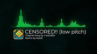 Cover art for t+pazolite - CENSORED!! (Low Pitched.)