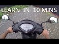 SCOOTY Chalana Sikhiye SIRF 10 MINUTES Me Easy Learning Lesson
