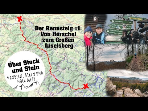 Der Rennsteig #1: Von Hörschel bis zum Großen Inselsberg