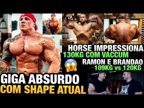 GIGA ABSURDO - HORSE SHAPE IMPRESSIONANTE - RAMON  E BRANDÃO (109KG e 120KG) - BASE MAX COMEÇA !!