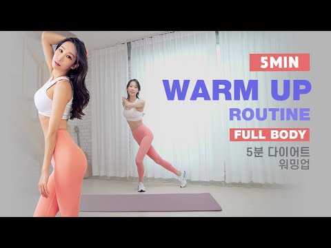 5 MIN WARM UP ROUTINE KPOP IDOLS BODY SHAPE /Easy & Effective Full Body Warm UP