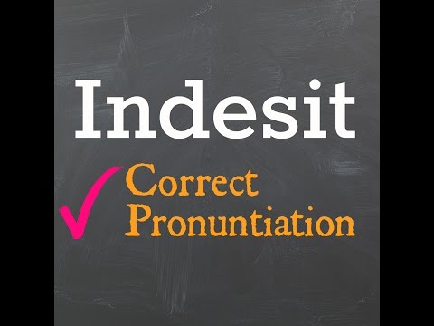 How to pronounce Indesit? Correct Italian Pronunciation of Indesit