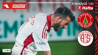 Ümraniyespor - Antalyaspor | 7. Hafta Maç ÖZETİ | Trendyol 1. Lig - 2026/27