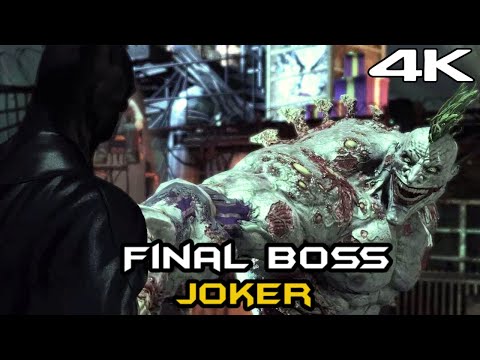 Batman Arkham Asylum PS5 | Titan Joker Final Boss Fight and Ending | 4K 60FPS