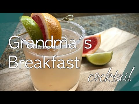 How to make a GRANDMA'S BREAKFAST cocktail
