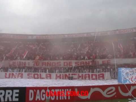 "LGARS 1997 - Clásico Bogotano" Barra: La Guardia Albi Roja Sur &bull; Club: Independiente Santa Fe