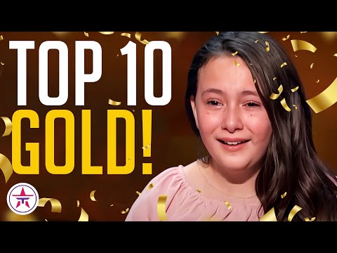 10 GOLDEN BUZZER KIDS That Stole Our Hearts on AGT!