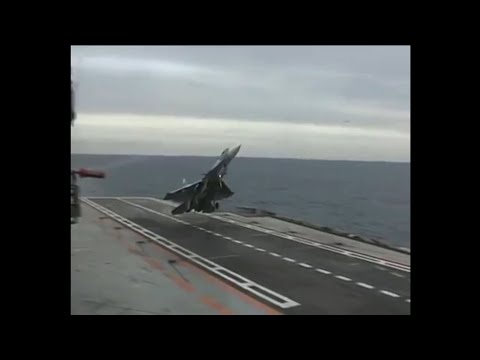 Su-33 Unsuccessful cobra landing attempt - Admiral Kuznetsov ( RuAF) | Flying Craze
