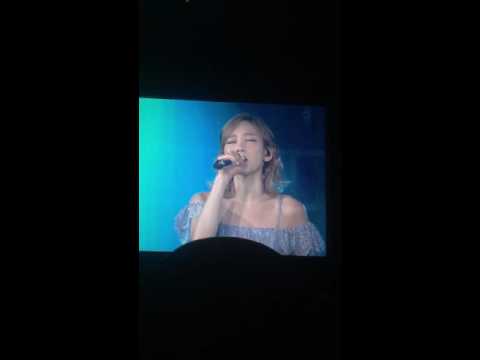 160710 Taeyeon Butterflykiss Can You Hear Me