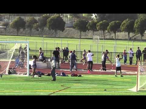 VarG 400m vs Rosary 3-6-14 - Los Alamitos Girls