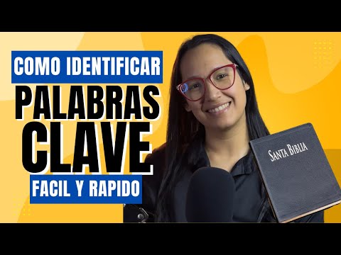 How to Identify Key Words in the Bible EASILY AND QUICKLY