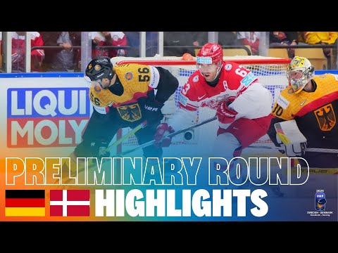 Highlights: GERMANY vs DENMARK | 2025 #MensWorlds #IIHF