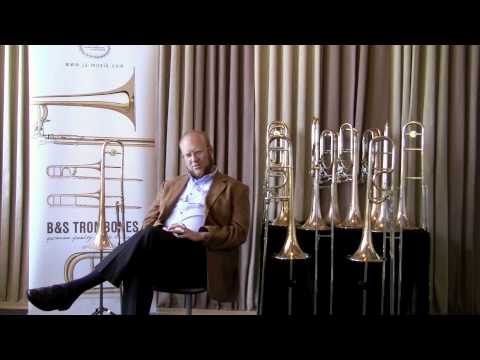 Prof. Carl Lenthe präsentiert die B&S Meistersinger Posaunen