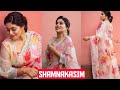 Shamnakasim Saree Photoshoot Malayalam Actress Hot Photoshoot Shamnakasim Photoshoot Actress