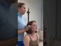 Headache CRUNCHEs Chiropractor Asmr Shorts Relax