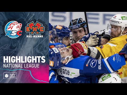 ZSC Lions vs. Biel 1:0 n.V. – Playoff-Highlights National League