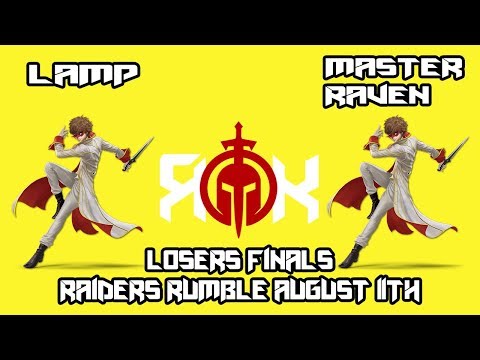 Lamp vs Master Raven  - Smash Ultimate Tournament Losers Finals - Raiders Rumble August 11th